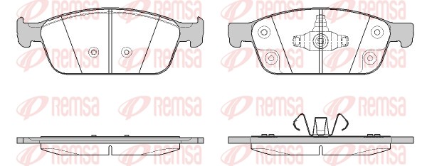 Brake Pad Set, disc brake (1510.50)