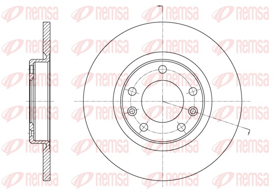 Brake Disc (61555.00)