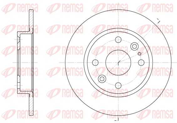 Brake Disc (61119.00)