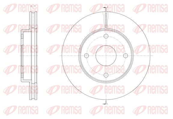Brake Disc (62071.10)