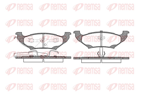 Brake Pad Set, disc brake (0690.10)
