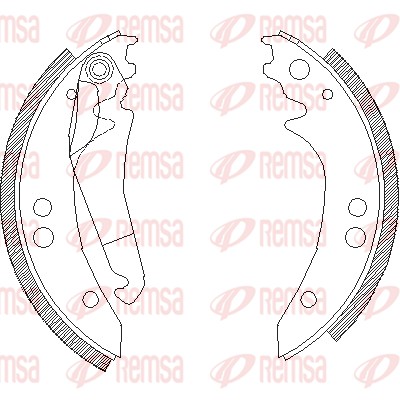 Brake Shoe (4136.00)