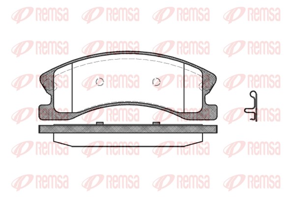 Brake Pad Set, disc brake (0973.02)