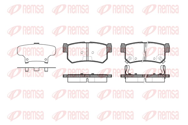 Brake Pad Set, disc brake (0746.62)