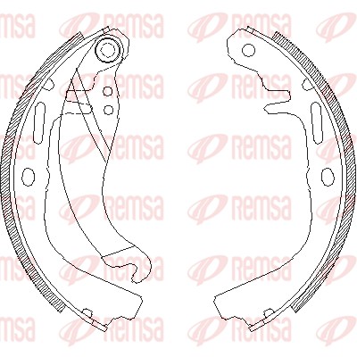 Brake Shoe (4065.00)