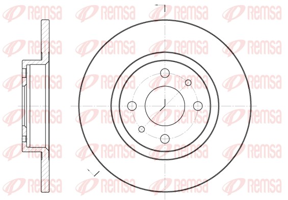 Brake Disc (6191.00)