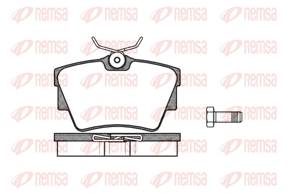 Brake Pad Set, disc brake (0591.30)