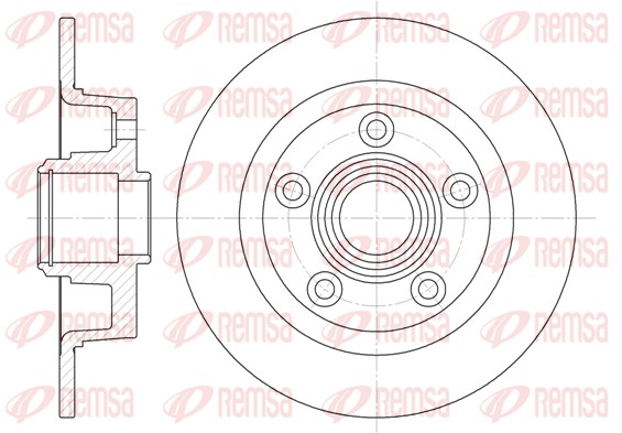 Brake Disc (61114.00)