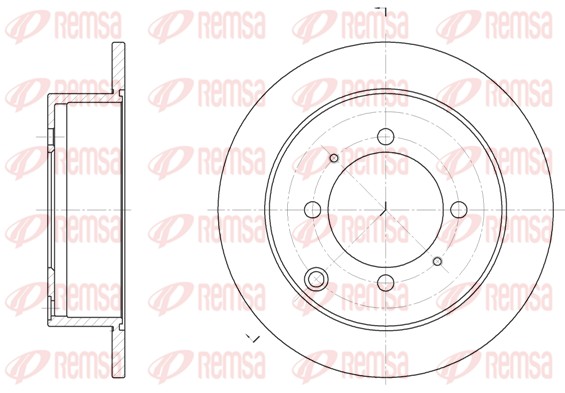 Brake Disc (6838.00)
