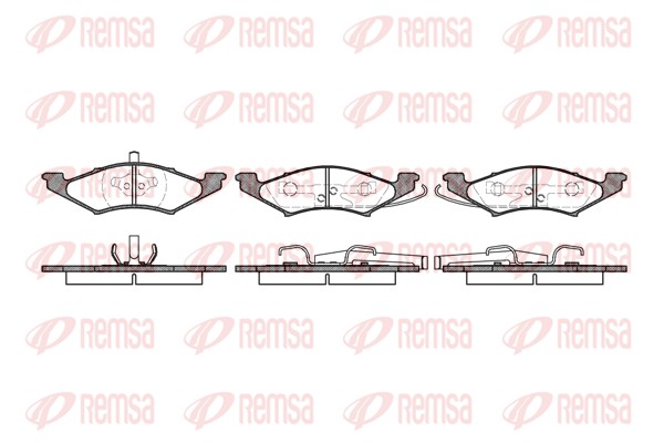 Brake Pad Set, disc brake (0299.10)