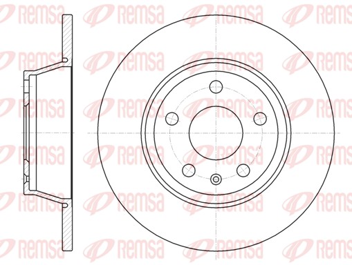 Brake Disc (61214.00)