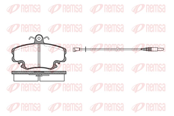 Brake Pad Set, disc brake (0141.32)