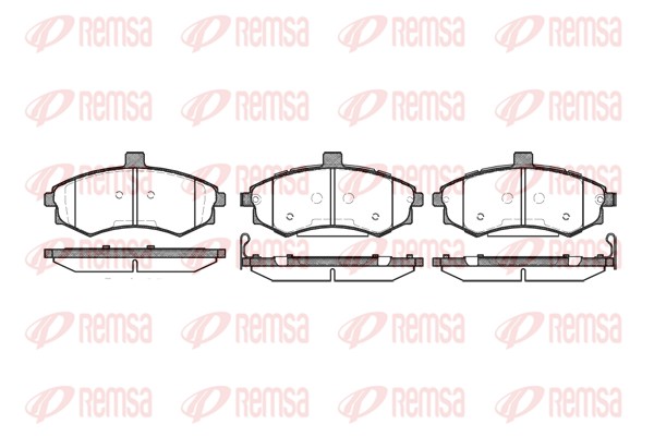 Brake Pad Set, disc brake (0893.02)