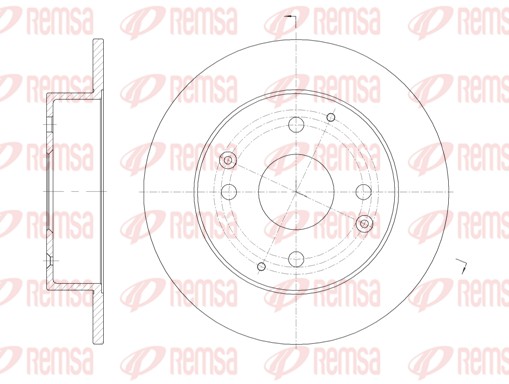 Brake Disc (61156.00)