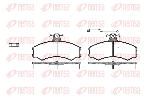 Brake Pad Set, disc brake (0143.02)