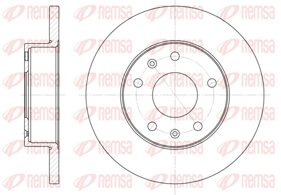 Brake Disc (6721.00)