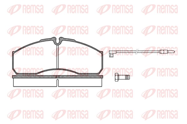 Brake Pad Set, disc brake (0651.12)