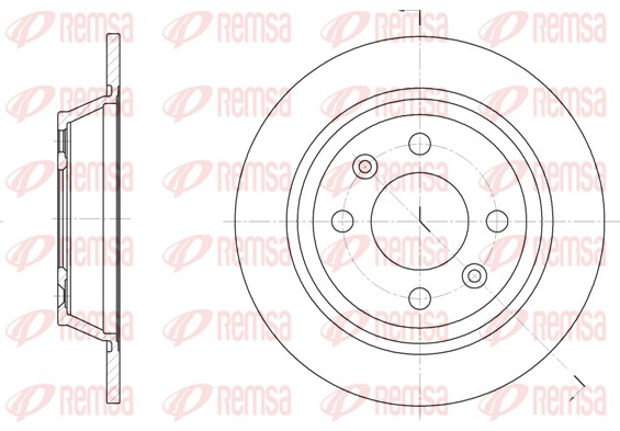 Brake Disc (6195.00)