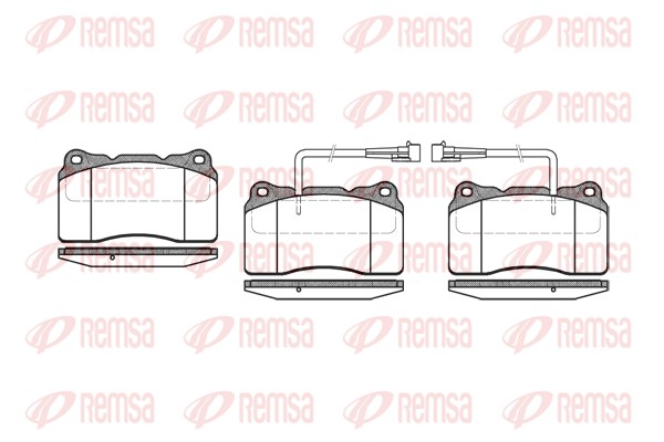 Brake Pad Set, disc brake (0666.02)