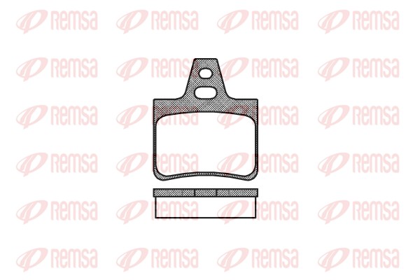 Brake Pad Set, disc brake (0311.00)
