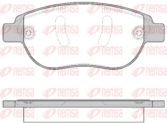 Brake Pad Set, disc brake (0841.10)