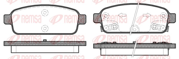 Brake Pad Set, disc brake (1432.12)