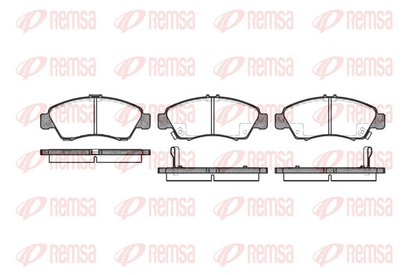Brake Pad Set, disc brake (0419.02)