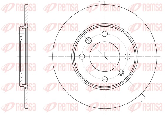 Brake Disc (6714.00)