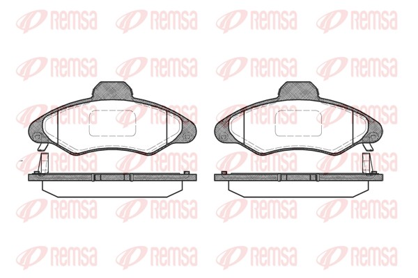 Brake Pad Set, disc brake (0331.04)