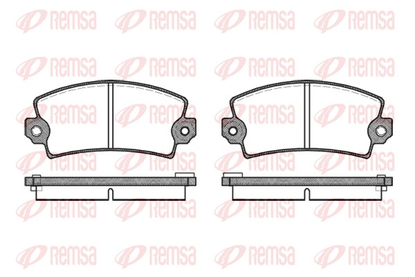 Brake Pad Set, disc brake (0021.06)