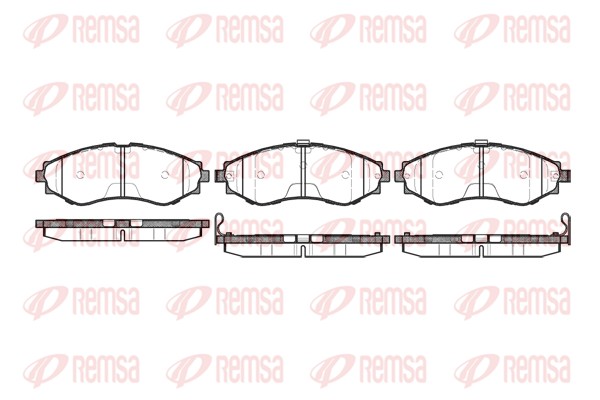 Brake Pad Set, disc brake (0645.32)