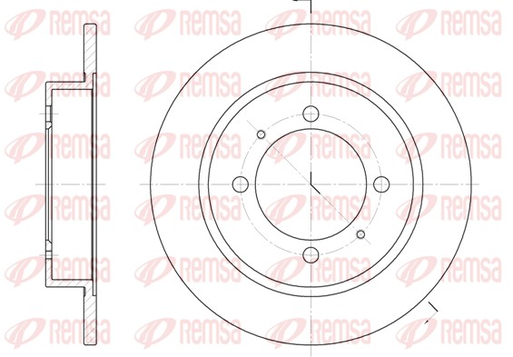 Brake Disc (6447.00)