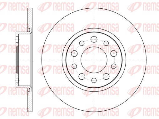 Brake Disc (6967.00)