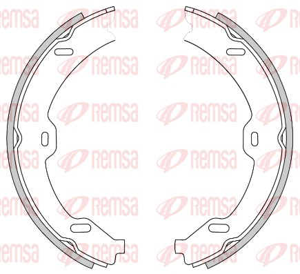 Brake Shoe, parking brake (4693.00)