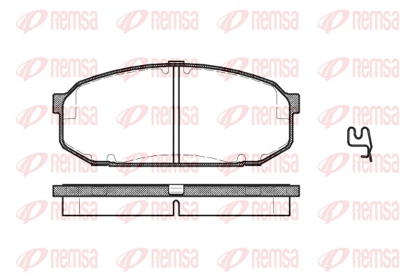 Brake Pad Set, disc brake (0504.02)
