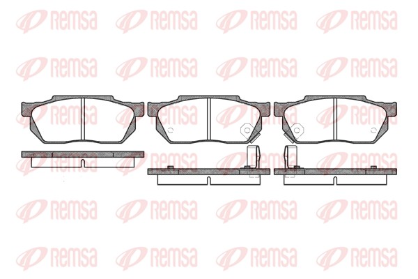 Brake Pad Set, disc brake (0193.02)