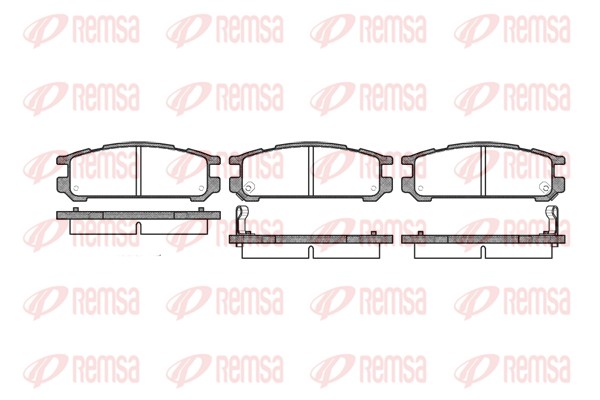 Brake Pad Set, disc brake (0342.02)