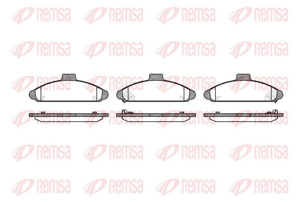 Brake Pad Set, disc brake (0404.02)