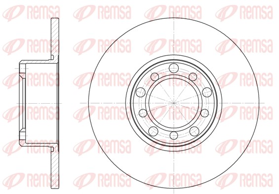 Brake Disc (6263.00)