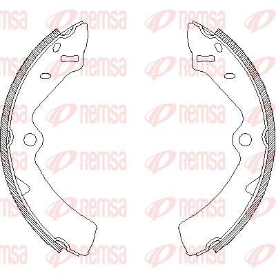 Brake Shoe (4167.00)