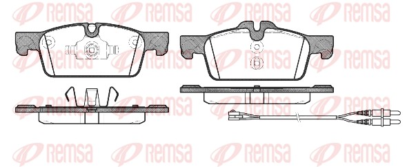 Brake Pad Set, disc brake (1461.01)