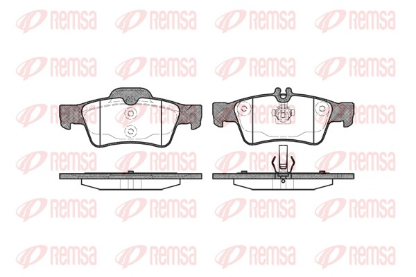 Brake Pad Set, disc brake (0991.00)