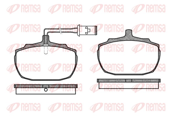 Brake Pad Set, disc brake (0057.02)