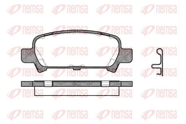 Brake Pad Set, disc brake (0729.02)