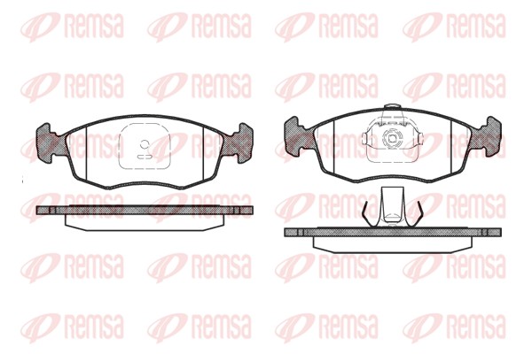Brake Pad Set, disc brake (0172.10)