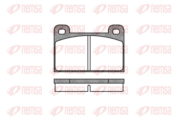 Brake Pad Set, disc brake (0018.00)