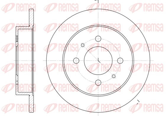 Brake Disc (6765.00)