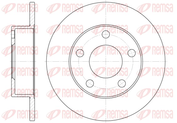 Brake Disc (6513.00)