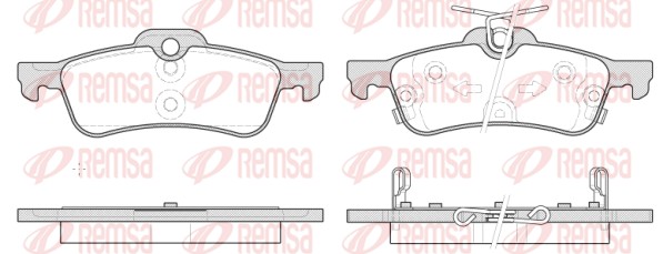 Brake Pad Set, disc brake (0862.12)