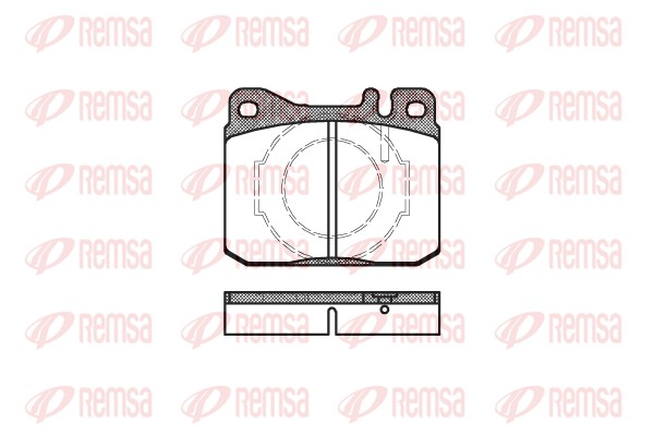 Brake Pad Set, disc brake (0010.40)